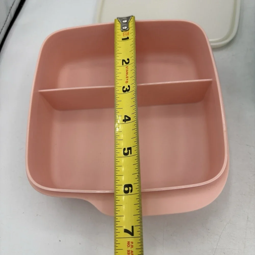 Tupperware Lunch-It Containers Divided Snack or Meal Prep Work School Lot Of 5